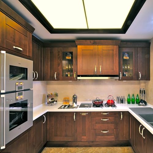 Pushglossy 8 Pack 23.75" x 47.75" x 0.08" Frosted Fluorescent Light Diffuser Panels, Translucent Polystyrene Sheet Replacement for 2x4ft Drop Ceiling Lights for Classroom Office Home - size: 23.75" x 47.75" x 0.08"