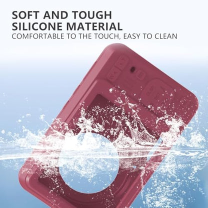 Case for Kodak PIXPRO FZ55 Case, Soft Silicone for Kodak PIXPRO FZ55 - Anti-Scratch Slim Fit Lightweight Protective - Red - color: Red