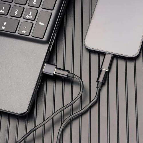 Kiorafoto Multi-Functional Compact Cable Card with 22" USB-C Cable & USB-A/Micro-USB/Light/OTG USB Adapter Kit Cable Convertor Storage Box for Traveling Phone Pad Charging PC Computer Data Transfer