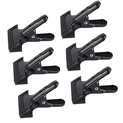 Backdrop Spring Clamps - 6 Pack of 4" Heavy Duty Clips | Heavy Duty Clips, Photography Background Stands, Woodworking, Home Improvement Projects - size: 6 Packs