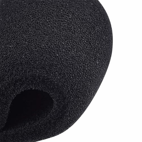 Mudder 5 Pack Foam Mic Cover Handheld Microphone Windscreen (5 Pack) | Fits Handheld Mics, Microphone Pop Filter,Microphone Muffler,Foam Microphone Cover, Snug Fit Ball Shape