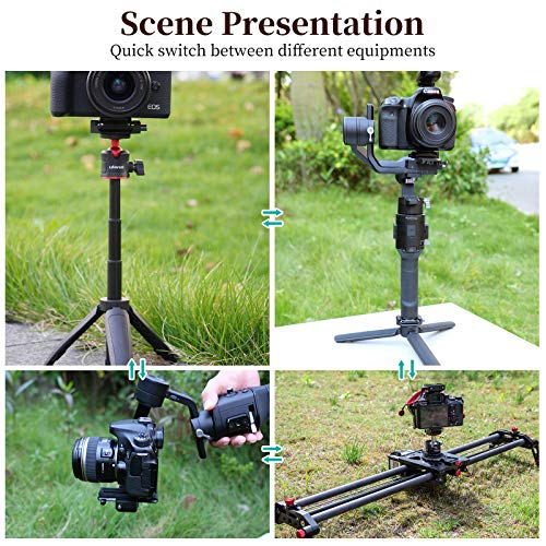 FALCAM F38 Quick Release Kit V1, Plate for DSLR/Mirroless Camera Compatible with Arca Swiss and Clamp for Tripod/Stablizer/Gimbal/Slider-2268 - size: F38 QR Kit V1
