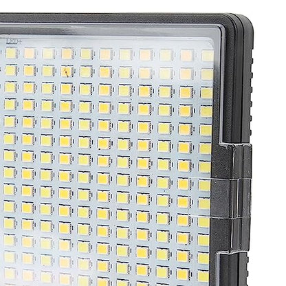 LED Video Light, 30W 416Pcs LED Light Panel Portable Camera Camcorder Video Light, Multi Angle Adjustment, Photo Lighting Fill Lamp for Live, Streaming, Photography