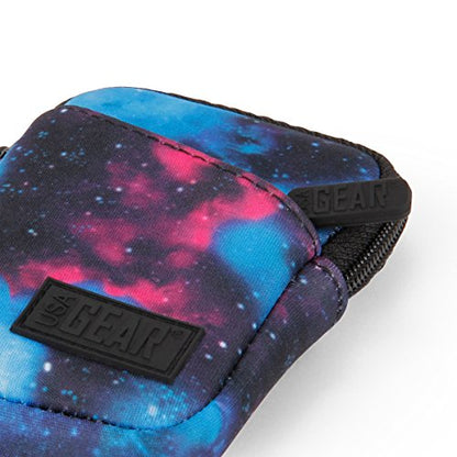 USA Gear Small Camera Pouch with Wrist Strap, Belt Loop - Small Digital Camera Case Fits Canon Powershot, Sony Cybershot, Nikon Coolpix, Kodak PIXPRO, G7 Mark iii - Fits 4.5 Inch Models - color: Galaxy
