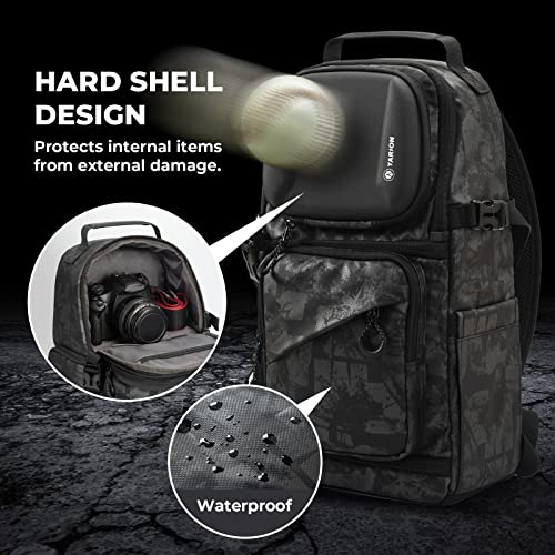 TARION Camera Sling Bag DSLR Sling Backpack for Photographers with Waterproof Raincover Tripod Holder TR-S - color: Sling Bag Grey, size: Large
