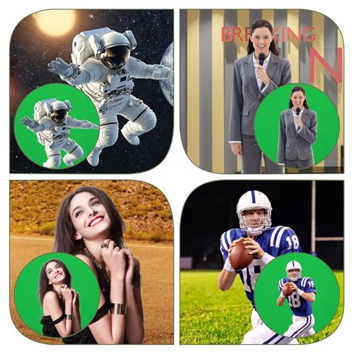 10X12ft Green Screen Backdrop for Photography | Chromakey Polyester Foldable Greenscreen Background,Green Screen Fabric for Streaming, Photography,Video Editing, Podcasting