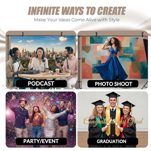 Custom Backdrop Personalized Backdrop with Photo Text Logo,Customized Backdrop Banneror Photography,Customize Gift for Christmas,Birthday,Wedding,Graduation,Valentine's Day,7x9FT - size: 7x9FT