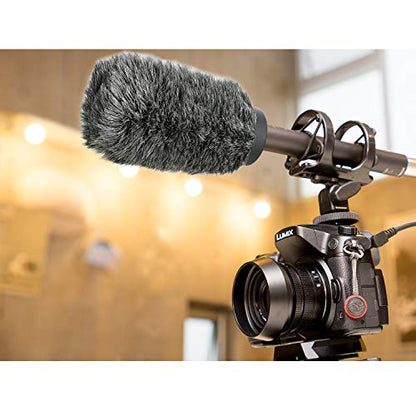 YOUSHARES NTG4+ Microphone Windscreen - Windmuff for Rode NTG4 Plus Shotgun Microphones, Windshield Up to 6.3" Long - color: NTG4+ Shag