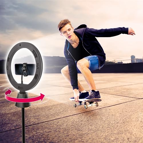 Studio Creator 360 Video Maker Kit, 360 Motion Tracking, LED Ring Light, XL Green Screen, TikTok, Youtube, Influencers