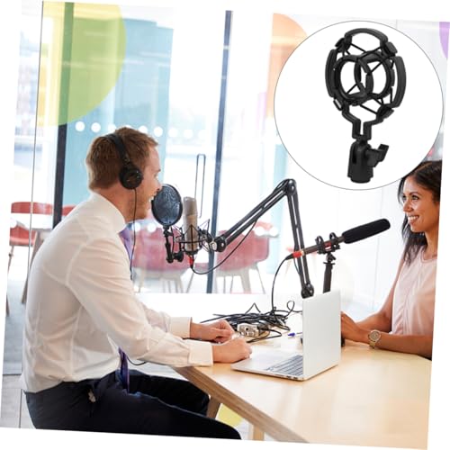 BESPORTBLE 4pcs Microphone Stand Kit Desk Mount Shock Absorbing Arm Mic Holder for Recording Streaming and Studio Use