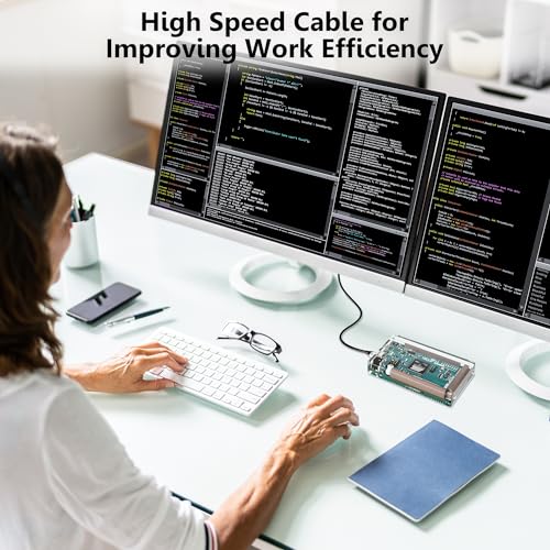 HDMI to Mini HDMI Cable 20 FT, High Speed HDMI to Mini HDMI Cable, Bi-Directional 2.0 Cord, 4K@60Hz, Compatible with Camera, Camcorder, Tablet and Graphics Card, Laptop, Raspberry Pi Zero W, Projector - size: 20FT