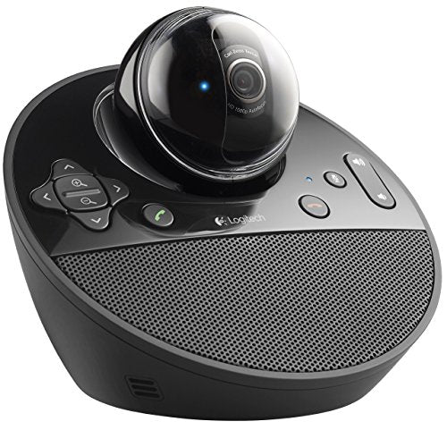 Logitech Conference Cam BCC950 Video Conference Webcam, HD 1080p Camera with Built-In Speakerphone (Renewed)