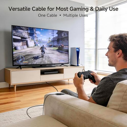 Cable Matters Active USB Extension Cable 16.4 ft / 5m (Active USB Extender Cable) for Webcam, Oculus Sensor, HTC Vive Link Box, Xbox Kinect, PlayStation Camera and More