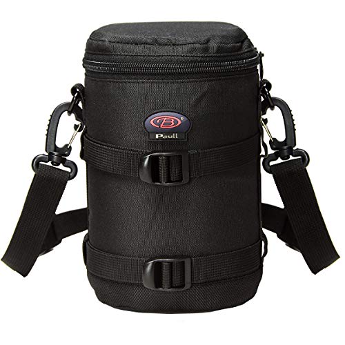 Camera Lens Case DSLR Camera Lens Bag Fits for Canon Nikon Pentax Sony Olympus Panasonic and Other Camera Lens - size: BL-0006