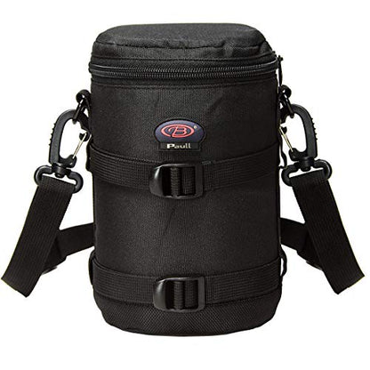 Camera Lens Case DSLR Camera Lens Bag Fits for Canon Nikon Pentax Sony Olympus Panasonic and Other Camera Lens - size: BL-0006