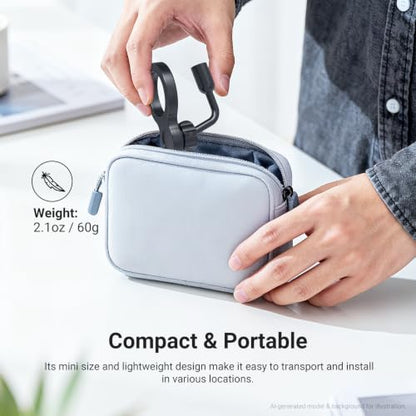 NEEWER Basics Magnetic Phone Tripod Mount Adapter, 360° Ball Head Aluminum Compact Lightweight Portable Phone Holder Attachment Compatible with MagSafe iPhone Samsung Android Video Recording, PA149 - style: PA149
