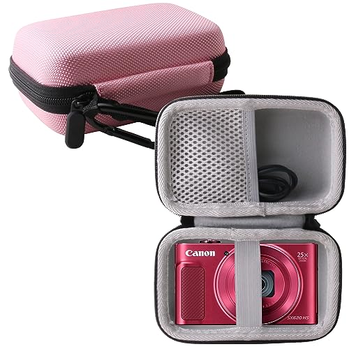 Hard Carrying Case Compatible with Canon PowerShot SX720 SX620 SX730 SX740 G7X/G7X Mark III/G7X Mark II Digital Camera (Storage case, Pink) - color: Storage case, Pink