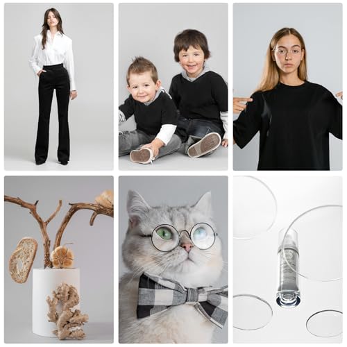 Meking 39.37x78.74 inch PVC Backdrop, Matte Grey Background for Photography Vinyl Backdrops for Product Photography,Portrait Shoots and Photo Studio - color: Matte Gray