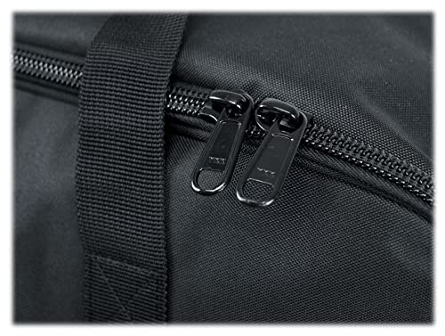 Rockville TB10 V2 Padded Speaker Bag for 10" DJ PA Speakers & Stand | Stand Holder, Interior Buckle Straps, Thick Foam Padding, Water Resistant, Dual YKK Zippers, Dual Handles - style: 10 - Inches