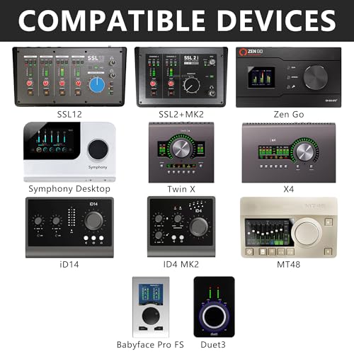 Musiin Audio Interface Stand compatible with SSL2+ MK2,ID14 MK2,ID4 MK2,Apollo X 4,and more.Minimal design with solid triangle frame saves space and keeps your setup stable and professional (White) - color: White