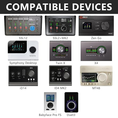 Musiin Audio Interface Stand compatible with SSL2+ MK2,ID14 MK2,ID4 MK2,Apollo X 4,and more.Minimal design with solid triangle frame saves space and keeps your setup stable and professional (White) - color: White