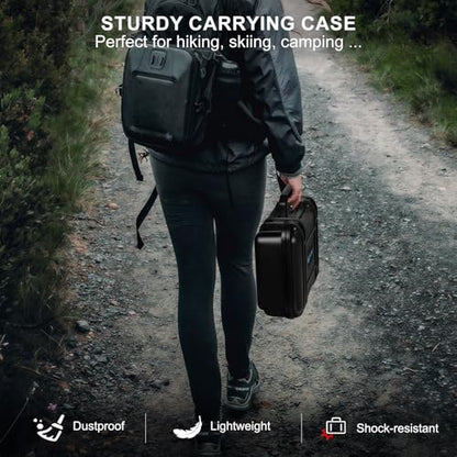 Lekufee Waterproof Carrying Case for Insta360 X5, Insta360 X4 Air, Insta360 X4, Insta360 X3 Camera and Other Accessories(Case Only)