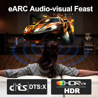 16K HDMI 2.2 Cable 8K 10K 1M 3.3FT High Speed 96Gbps 12Bit 16K@60Hz 8K@240Hz 4K@480Hz Braided Gold Plated UHD HDR Support HDCP 3D HDMI Connection Compatible with PS5 Monitor TV - size: 1m 3.3ft