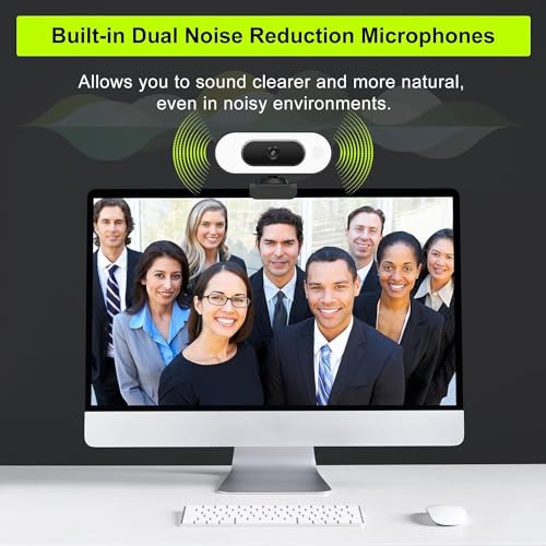 Webcam with Ring Light Microphone - Streaming Web Camera, 1080P Full HD Pro Camera for PC Mac Laptop Desktop, USB Computer Webcam with Privacy Cover and Tripod for Zoom Meeting Skype Teams Twitch - style: Webcam with Light & Cover & Tripod