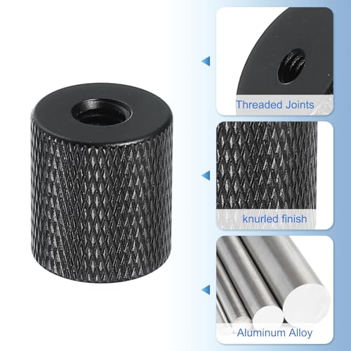 PATIKIL Tripod Screw Adapter 1/4" Female to M4 Male, 2 Pcs Tripod Nut Connectors Camera Mount Screw Camera Double Head Converter for Microphone Holder Magic Arms Accessories, 18 mm - size: 1/4" Female to M4 Male,18 mm