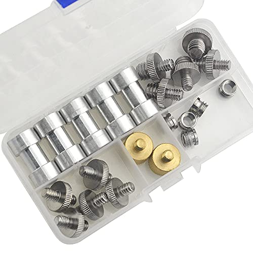 Camera Mount Screw Adapter 22Pack 1/4 Inch and 3/8 Inch Camera Screws Tripod Threaded Screws Adapter Camera Screw Mount Set for Camera Tripod Mono-pod Flash Light - style: Adapter-22P