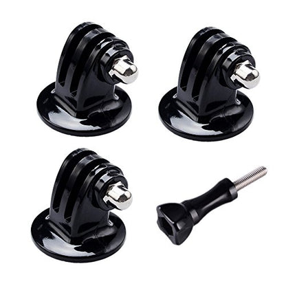 Suptig Tripod Mount Adapter for Gopro Mission 1 Pro, Gopro Hero 13, Hero 12, 11, 10, 9, 8, 7, 6, 5, 4, 3, Hero Session, Lite Hero, Gopro Max, Akaso, DJI osmo Action, Inst360, Akaso Action Camera.