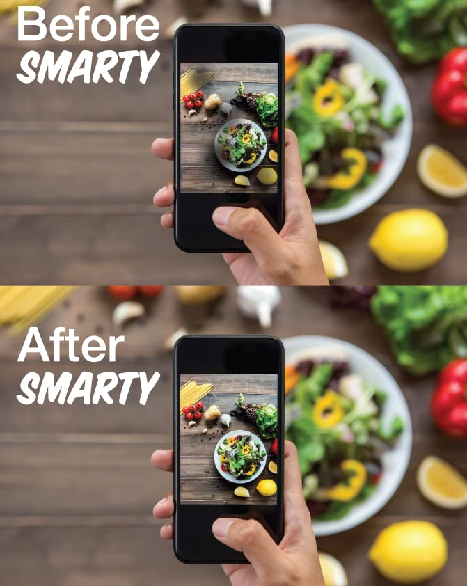 LensPen Smarty Smartphone Camera Clean Bundle | Black Carbon Cleaning, Original Patented Tech, Removes Fingerprints Dust Grease, Cell Phone Camera Optics