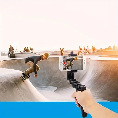 Tripod Mini Flexible Phone Tripod Stand Vlog Selfie Stick with PhoneHolder, Mini Foldable Fandheld Phone Stand Compatible with iPhone Samsung Google,Black - color: Black, size: Tripod Stand