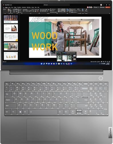 Lenovo ThinkBook 15 Business Laptop (15.6" FHD Anti-Glare, 40GB RAM, 1TB SSD, AMD Ryzen 7 5825U (> Intel i7-1255U)) Fingerprint, 1080p Webcam, Military Grade, Wi-Fi, Ethernet, Win 11 Pro w/Copilot - size: 40GB|1TB SSD, style: Ryzen 7