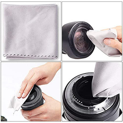 Professional Camera Cleaning Kit, Sensor Cleaning Kit with Air Blower Cleaning Pen Cleaning Cloth for Most Cameras Mobile Phone Laptop, for Camera/Optical Lens and Digital SLR Cameras