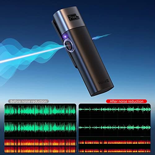 PIXEL Wireless Lavalier Microphone for iPhone iPad, MFi (Made for iOS) Certified Wireless Clip-on Mic Wireless Microphone System with 1 Receiver & 2 Transmitters for Vlog, Interview, Live Broadcast - size: Voical M Lightning for iPhone