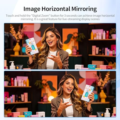 TOALLIN 3-in-1 4K Webcam with Mics and Speaker, AI Tracking & Framing, 5X Zoom, WDR/HDR, All-in-One Conference Camera for Meetings, Streaming, Video Calls
