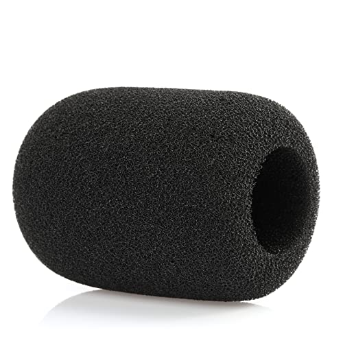 LEFXMOPHY WS2 Windscreen Microphone Pop Filter for Rode Podmic NT1-A, NT2-A, NT1000, NT2000, NTK, K2, Pod Mic Broadcaster Wind Shield Foam Cover