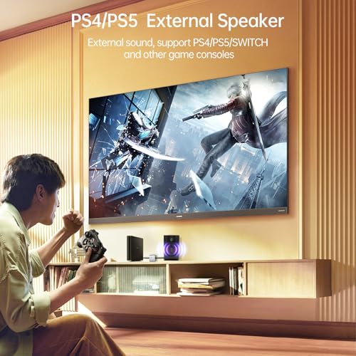 USB to 3.5mm Jack Audio Adapter External Sound Card with 3.5mm Headphone and Microphone TRS Jack to USB Compatible with Windows, Laptops, Desktops Windows, MAC, Linux, PC, PS5, PS4(Grey) - color: A-Blue