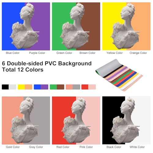 20"/50cm Light Box, PULUZ Large Photo Studio Shooting Tent 200 LED Light CRI≥90 12 Colors Backgrounds Professional Dimmable Photo Booth Product Photography 20x20 inch Light Box Photography - size: 20"/50cm Light Box