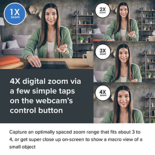 Creative Live! Cam Sync V3 2K QHD USB Webcam with 4X Digital Zoom (4 Zoom Modes from Wide Angle to Narrow Portrait View), Privacy Lens, 2 Mics, for PC and Mac… - style: 2K QHD with SmartComms Kit
