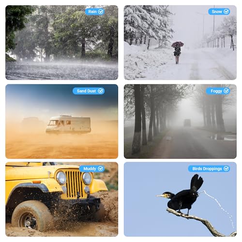 2 Pack Camera Rain Cover with Flash Clear Dust Proof Sleeve Protection for Canon EOS 4000D 1200D 90D 80D 77D 70D 5D 6D 7D Mark II R10 R7 R5 R6 Rp R Rebel T8i T7i T7 T6i SL3 SX70 SX60 HS - color: for Camera w Flash
