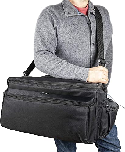 Ultimaxx Professional Extra-Large, Well-Padded, Water-Resistant Gadget Bag – Compatible with Canon, Sony, Nikon, Pentax, JVC, Olympus, Panasonic, Fujifilm, Samsung Cameras & Camcorders, and More