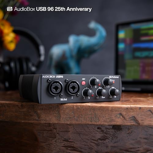 PreSonus AudioBox 96 25th Anniversary USB Audio Interface - size: AudioBox USB 96 (Interface Only)