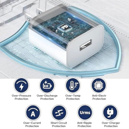 5v 1a Power Adapter 5v/1a USB Charging Block 5W Wall Charger 5 Volt 1000mA Power Supply Brick 5v1a USB Outlet Plug in 5v-1a Head 1a/5v Single USB Port for Kids Electric Toy 5 Volt 1 Amp Charger Whtie - color: 5v1a white
