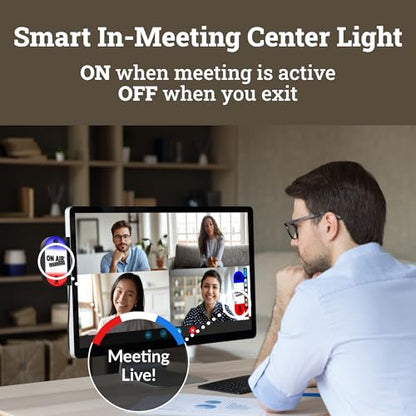 Busy Light for The Office, Zoom, Streams Meet, Webex, etc., Mac & PC - style: Vertical