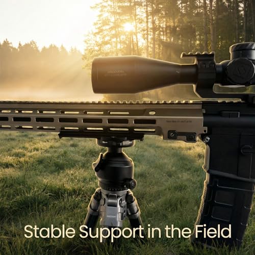 MLOK Arca Rail Adapter, Quick Release Dovetail Plate Compatible with Arca-Swiss & RRS Tripod Heads, CNC Aluminum Bipod & Tripod Mount for Hunting (ML-140)