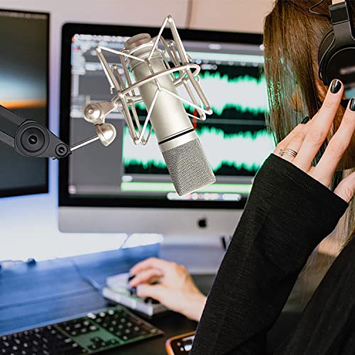 Spider Microphone Shock Mount Mic Holder - Anti Vibration Metal Spider Shockmount Compatible with Neumann U47 U67 U87 TLM102 TLM103 TLM107 M147 M149 Senheiser MK4 MK8 Condenser Microphones