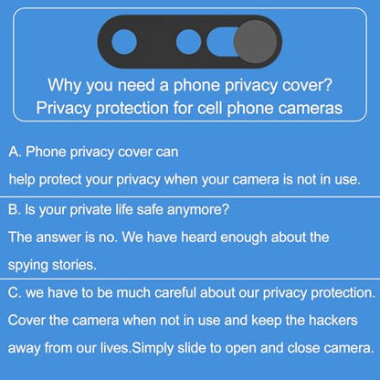 Front Camera Cover,Camera Cover Compatible with iPhone17/17Air/17Pro/17ProMax/16Pro Max/16Pro /16Plus/16/15Pro Max/15Pro/15Plus/15/14Pro/14Pro Max,Camera Protector Protect Privacy and Security (Black) - color: Black