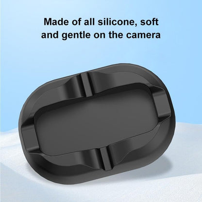 Silicone Desktop Stand for DJI Osmo 360 – Anti-Slip, Scratch-Proof Base, Dustproof & Waterproof, Stable Camera Stand for Desk (Black) - color: for DJI Osmo 360